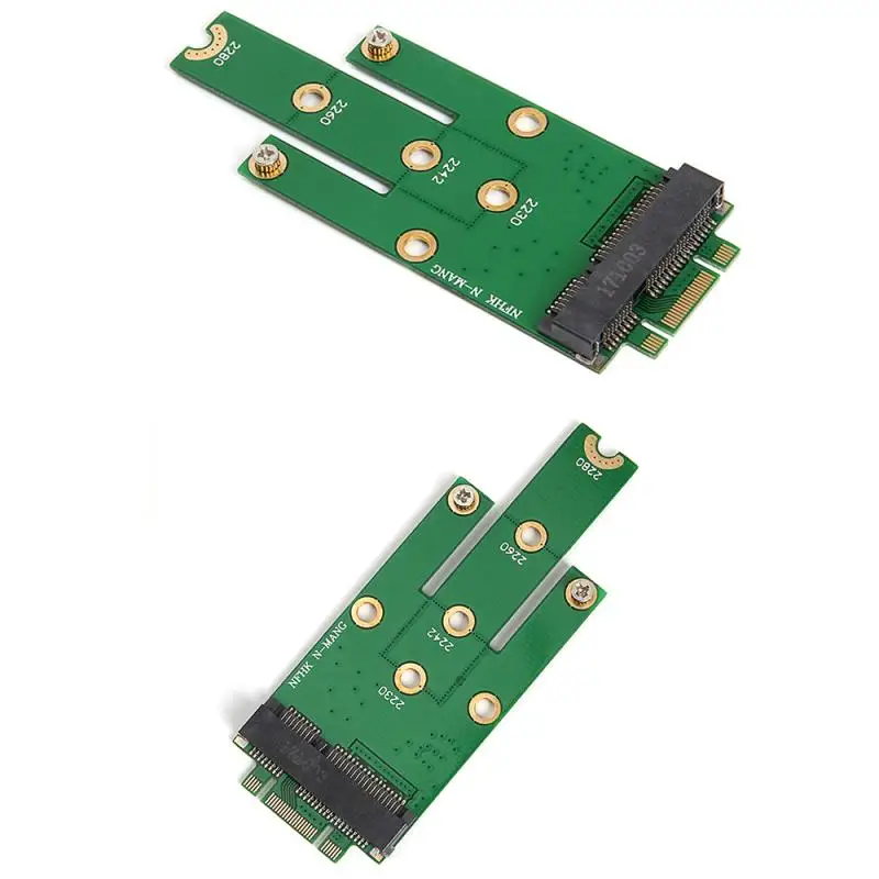 NGFF M.2 B Key SSD To MSATA Mini PCI-E PCI-Express SATA 3 0 Male Converter Adapter Card для 2242/2260/2280 M2 Ngff - купить по