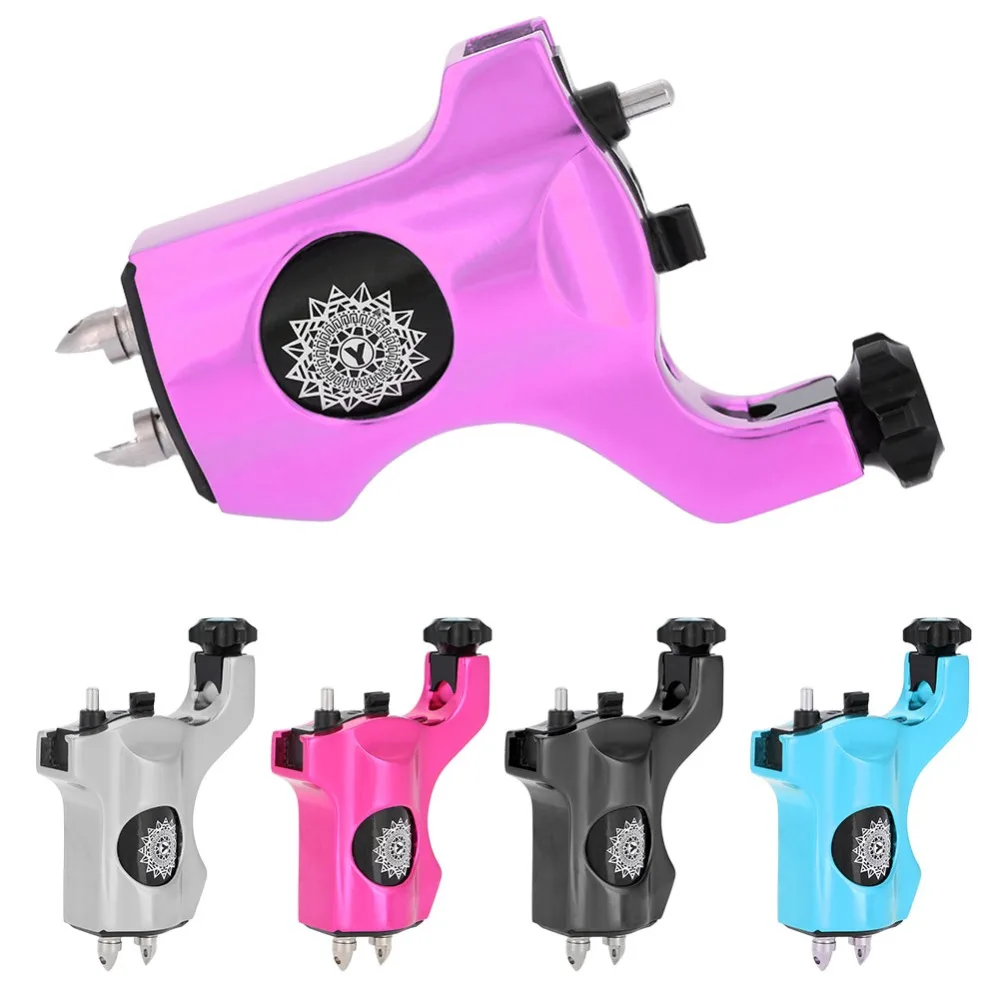 

5 Colors Alloy Rotary Tattoo Machine Strong Motor Gun Liner Shader Clip Tatoo Motor Gun Body Eyebrow Makeup Supply For Artists