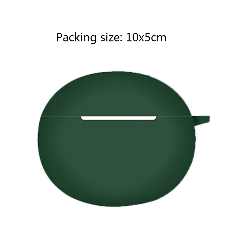 

Silicone Protective Cover Anti-fall Earphone Case Shell for -OPPO Enco Air Case