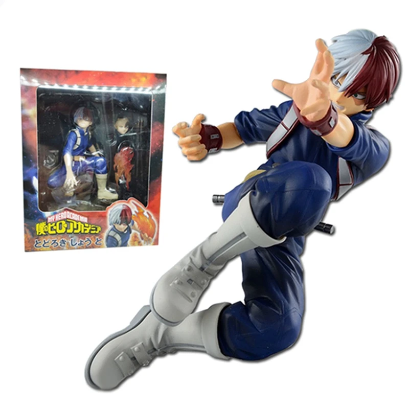 

Anime Action Figure My Hero Academia 13cm 6th generation Todoroki Shoto Deku Half kneeling PVC Model