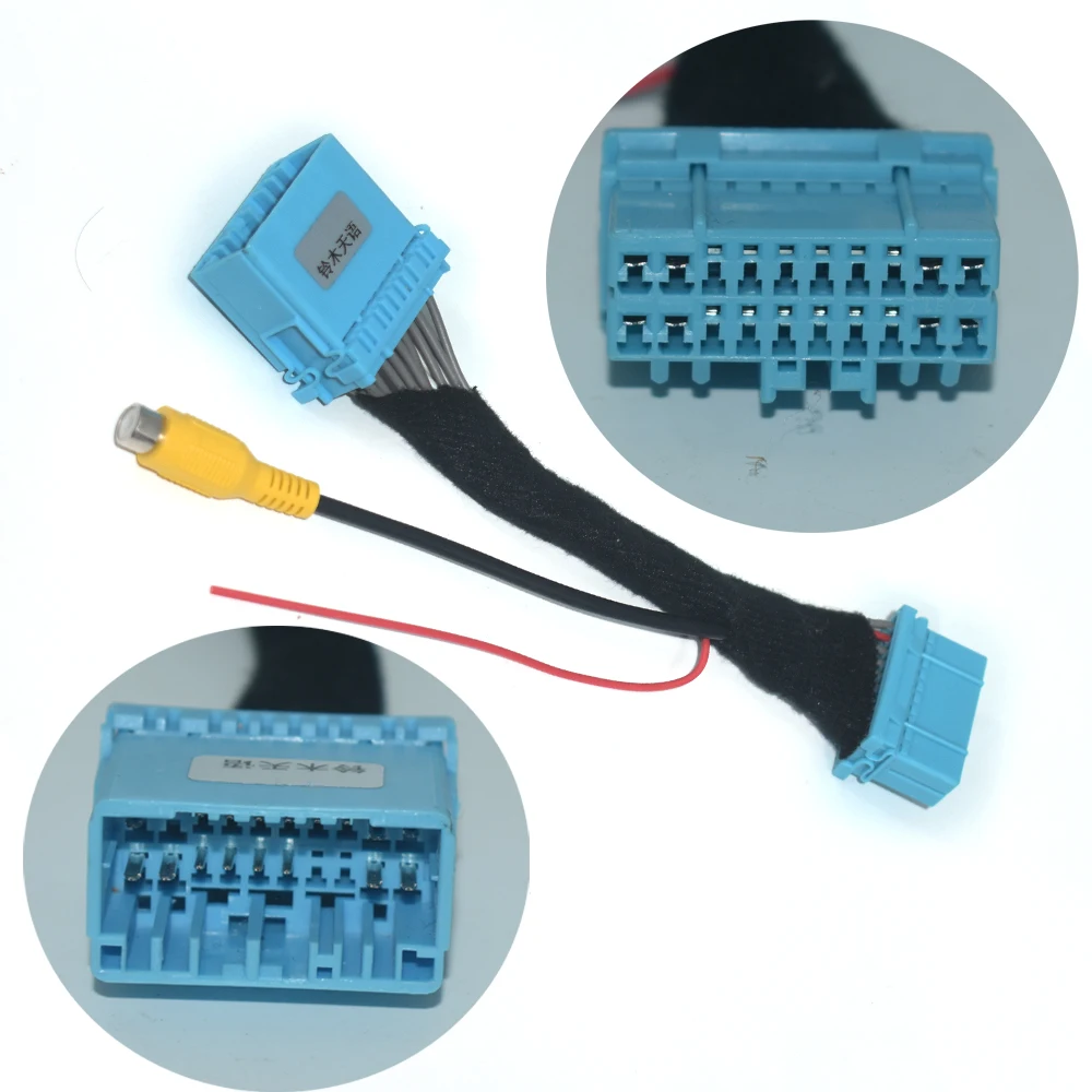 Автомобильный адаптер заднего вида для обратной камеры RCA кабель Maruti Suzuki SX4 Chevrolet S