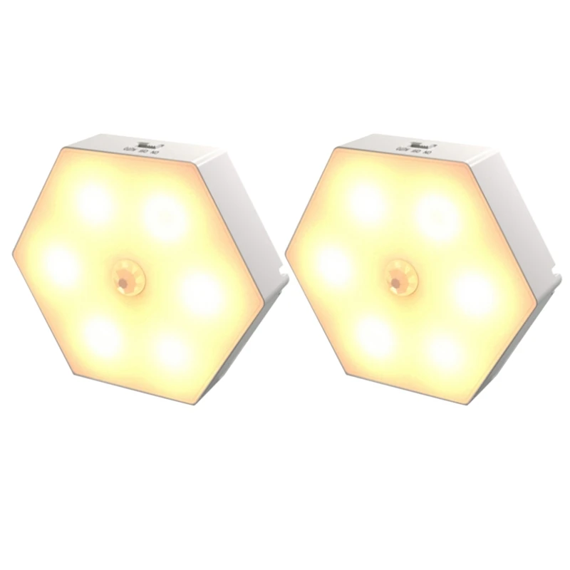 

Smart LED Night Light PIR Motion Sensor Bedside Lamp for Bedroom Hallway Pathway
