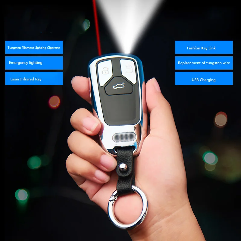 Креативная Usb зарядка Зажигалка электронная сигарета зажигалка дизайн