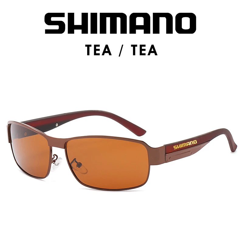 

Shimano HD Polarized UV 400 Men's Fishing Sunglasses New Male Cool Driving Sun Glasses Fishing Eyewear Gafas De Sol Shades