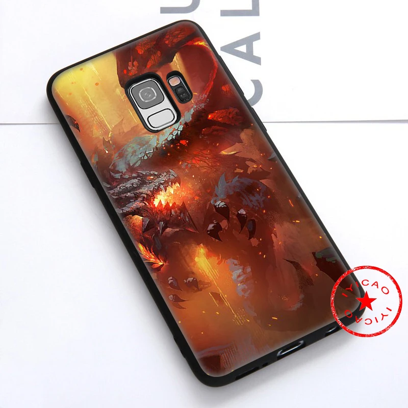 Мягкий чехол IYICAO World Of Warcrafts для samsung Galaxy S10e S10 S9 S8 Note 8 9 10 Plus S6 S7 Edge TPU |