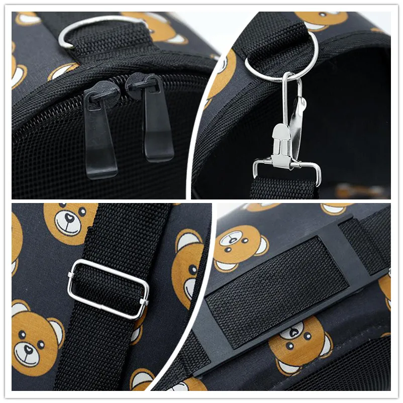 Переносная сумка для домашних питомцев складная клетка собак и кошек уличная на