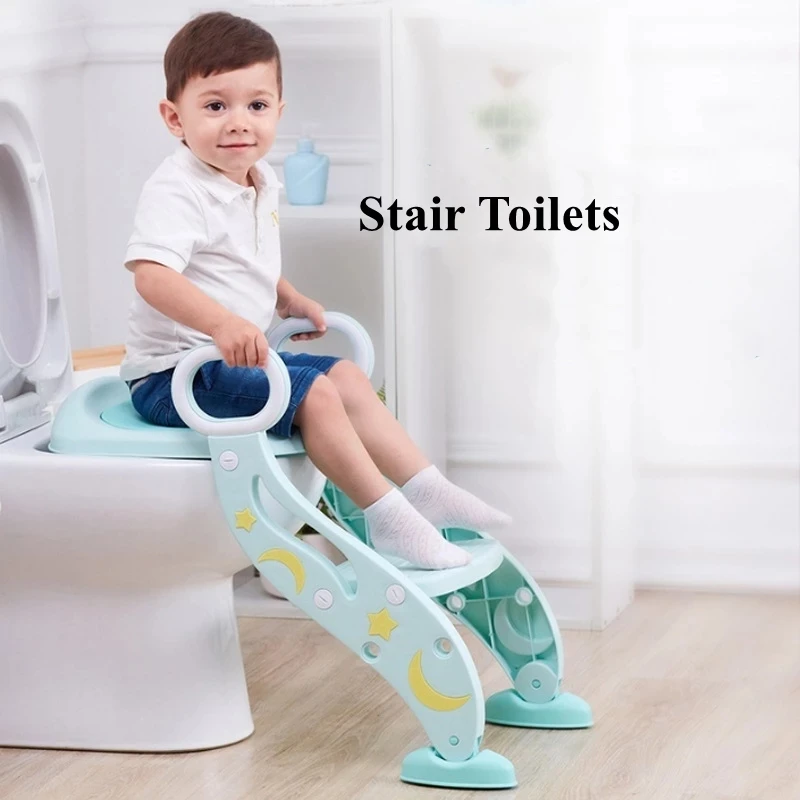 

Folding Infant Potty Seat Urinal Backrest Training Chair with Step Stool Ladder for Baby Toddlers Boys Girls Safe Toilet Potties