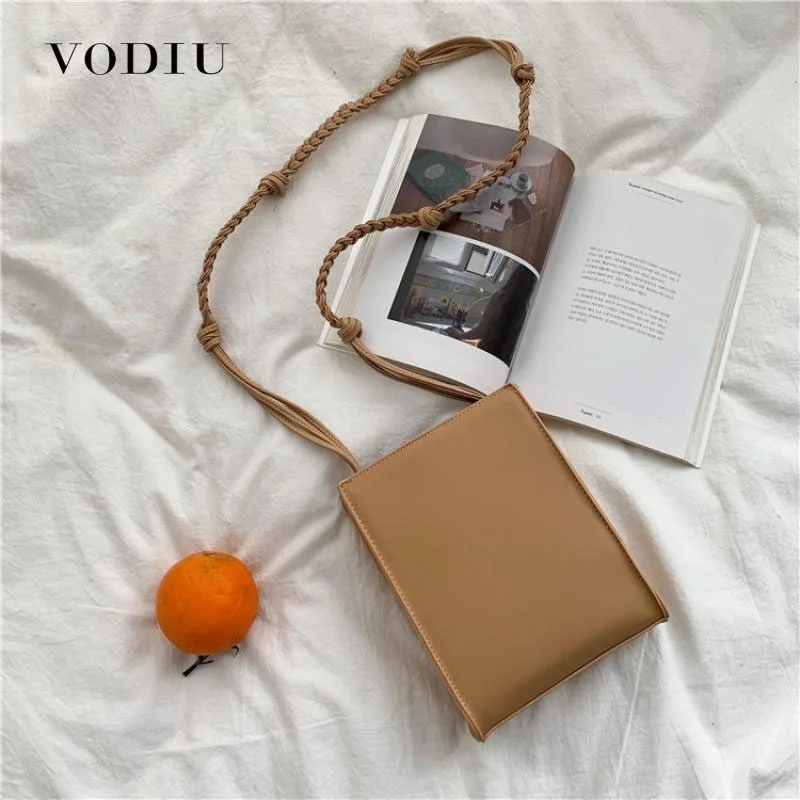 Новинка 2020 женские сумки на плечо женская дизайнерская однотонная сумка модная