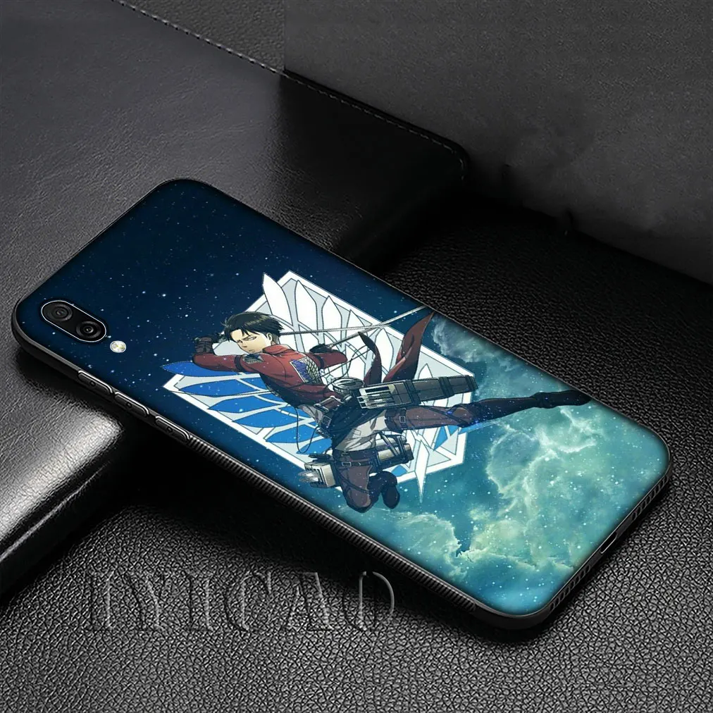 Аниме Атака Титанов мягкий силиконовый чехол для Huawei P30 P20 Pro P10 P9 Lite Mini 2017 2016 P Smart Z