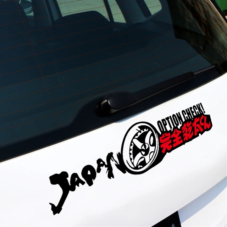Стайлинг автомобиля Виниловая наклейка Япония D1 JDM набор автомобильных колес