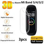 3d Защитная пленка для экрана для Xiaomi Mi Band 5 4 3 2 (не стекло) Гидрогелевая Защитная пленка