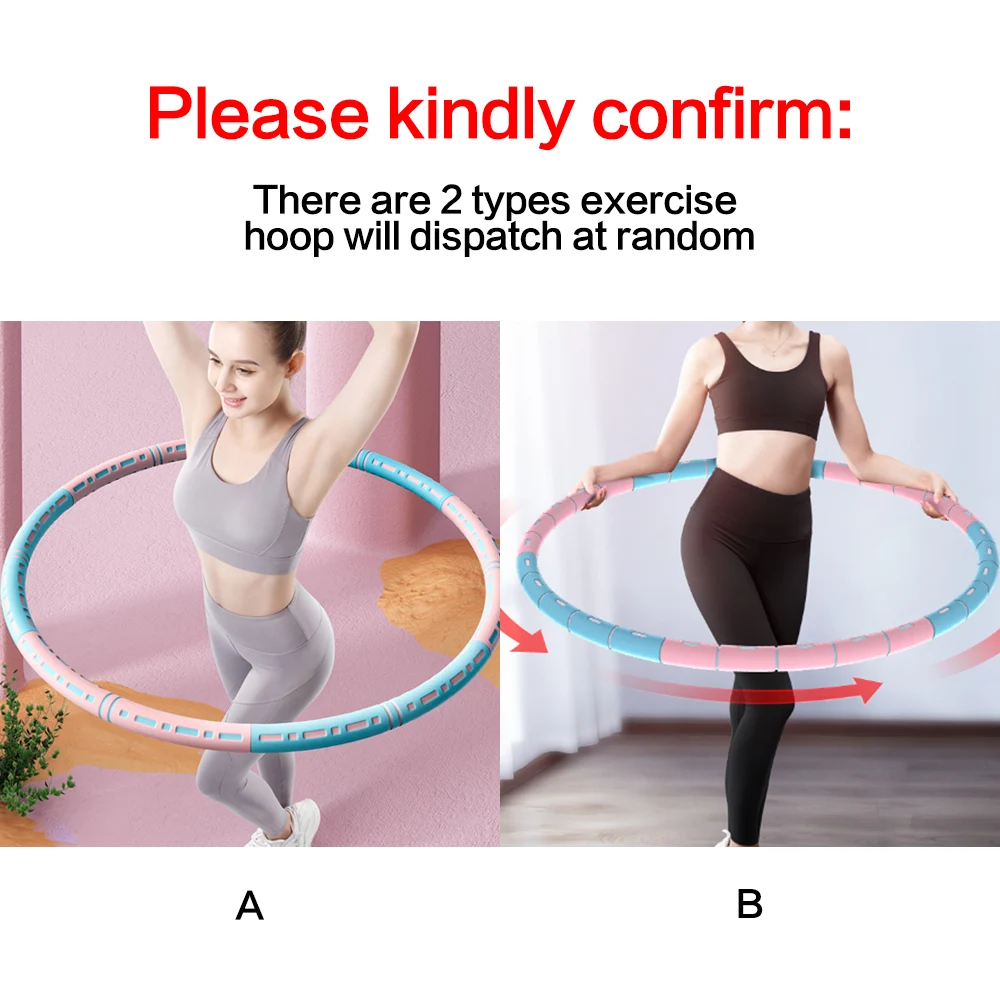 

Female Sport Hoop Fitness Hoop Slimming Bodybuilding Yoga Accessories Gym Equipment Home Exercise Aros Weight Loss Circle
