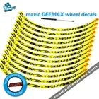 Аксессуары для горного велосипеда mavic DEEMAX, 26er 27,5 er 29, желтое колесо, наклейки, 1 пара колес в комплекте