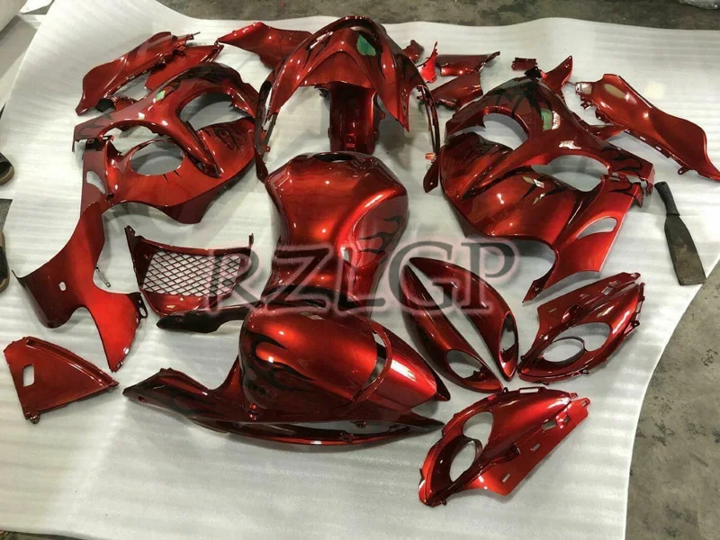 

Injection+full tank +Red Fairing kit Bodywork SUZUKI Hayabusa GSX1300R 2008 2009 2010 2011 2012 2013 2014 2015