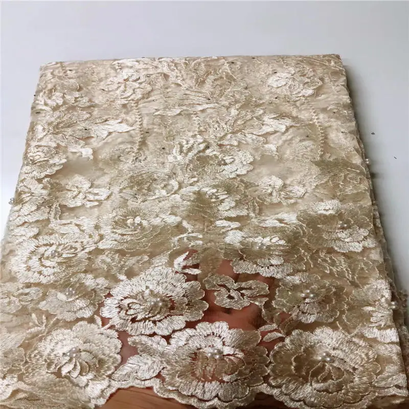 Африканская швейцарская вуаль кружевная ткань с камнями бисером нигерийская