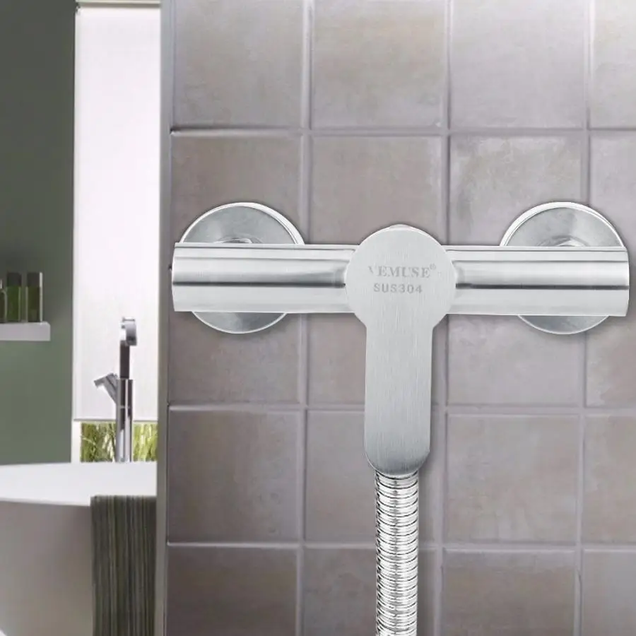Смеситель для душа из нержавеющей стали двойной тип кран горячей и холодной воды