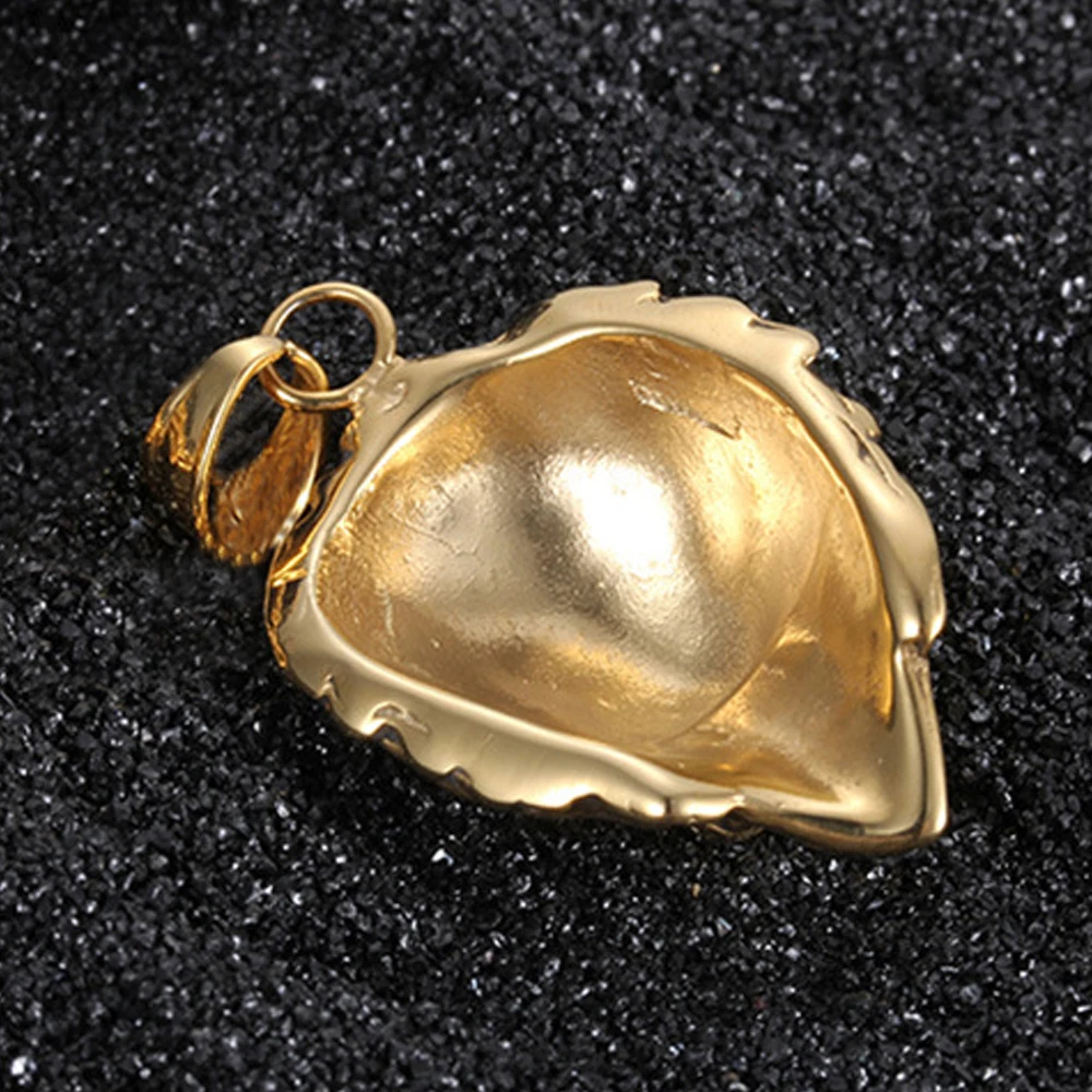 Золотой кулон в виде льва из нержавеющей стали KL015 JP|Подвески| |