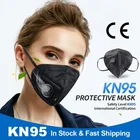 Маска для лица KN95, 6 слоев, с дыхательным клапаном, унисекс, маска для защиты от пыли FFP3, маска, дропшиппинг