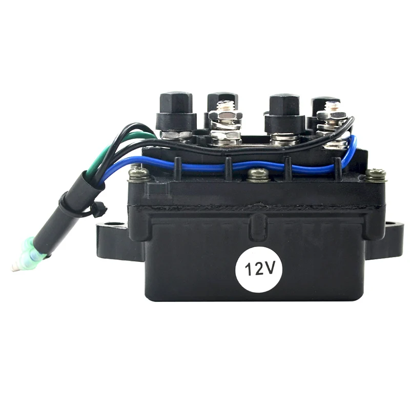 Триммерное реле в сборе Мощность мотора лодки 3 Pin 12V 120A для подвесного двигателя