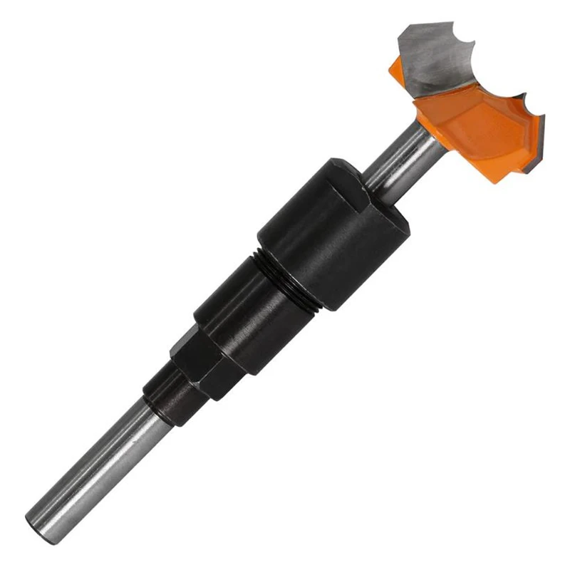 

1/4" 8mm 1/2" Shank Router Bit Extension Rod Collet Adapter Woodworking CNC Milling Cutter Engraving machine Extension Rod