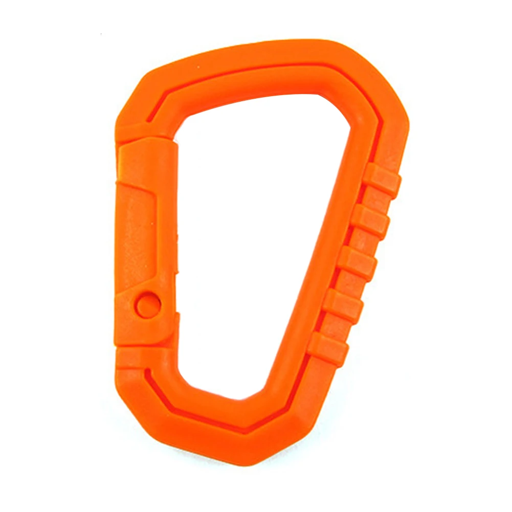 5Pcs Strong Quick Release Traveling Clip D Shape Hanging Mountaineering Buckle Snap Keychain Lightweight Hook Outdoor Carabiner | Спорт и