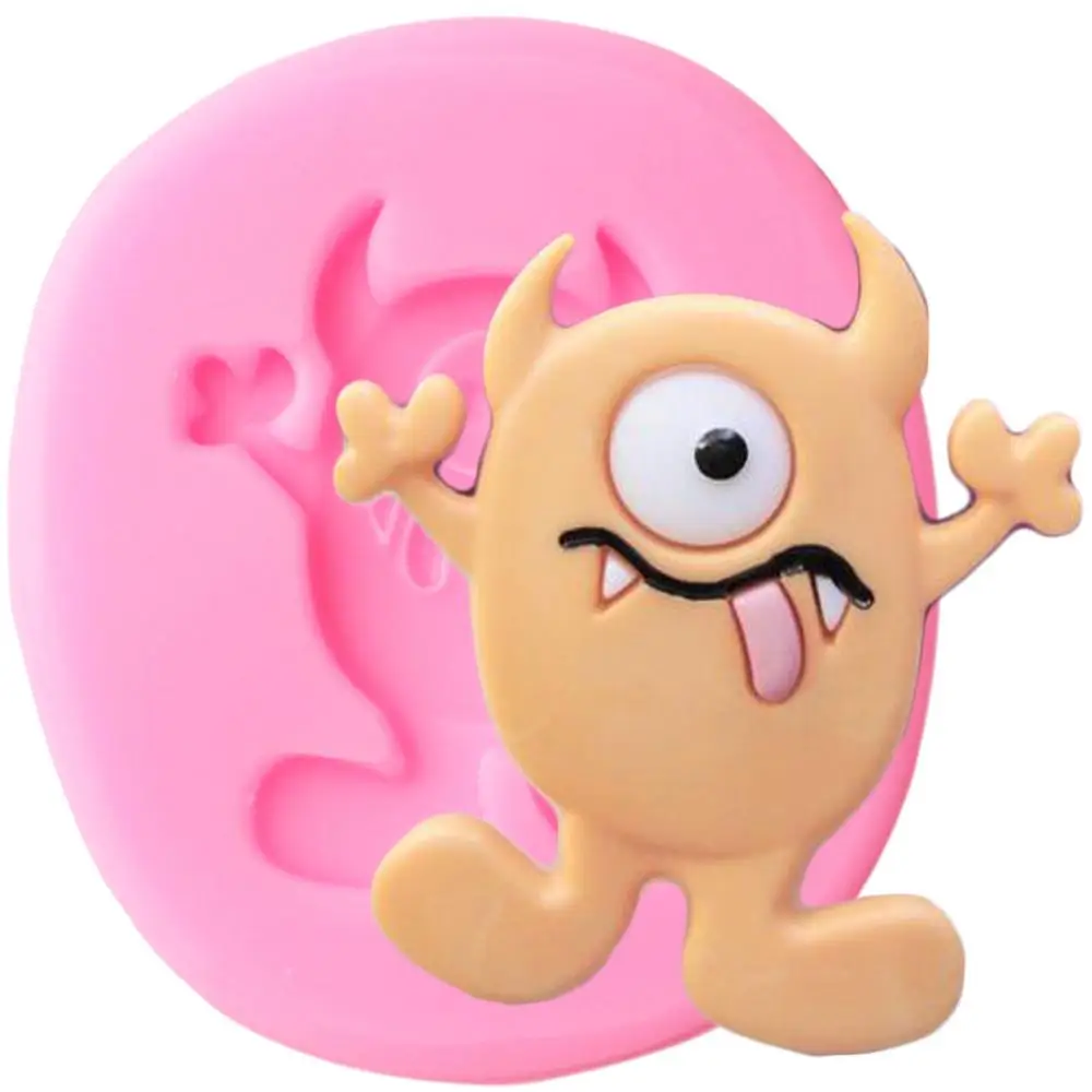 Инструменты для украшения торта на Хэллоуин силиконовые формы монстра форма