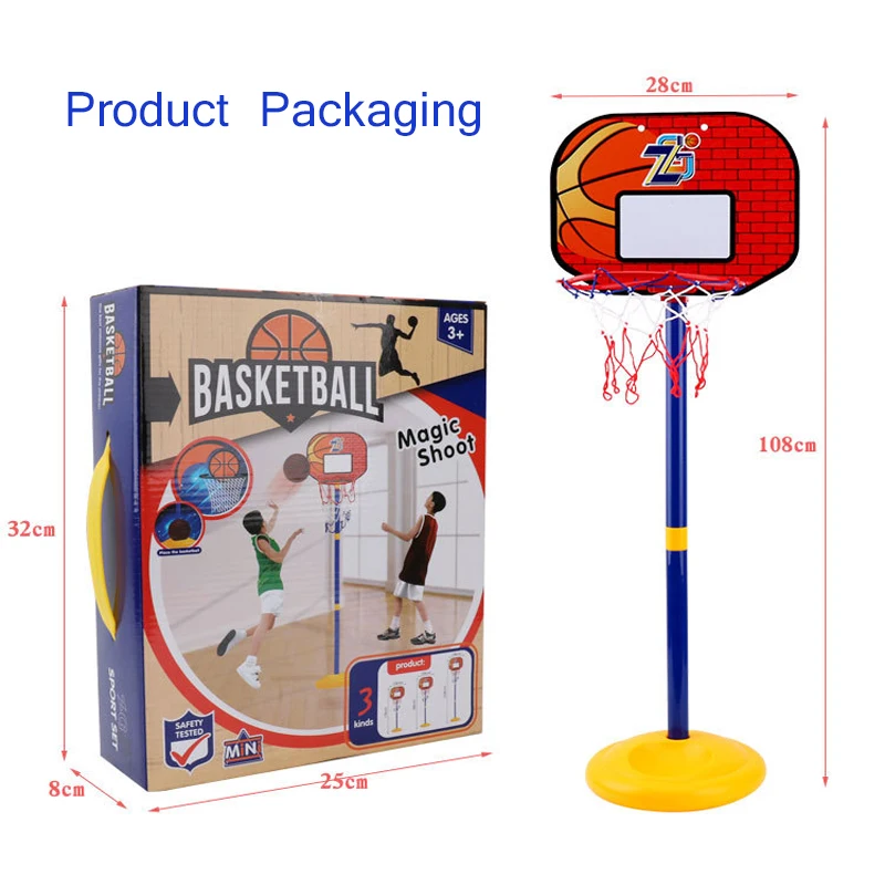 Портативный Забавный Мини Баскетбольный обруч набор игрушек для дома и улицы