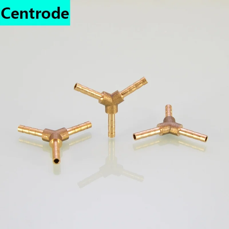 Медная Y-образная труба с тремя соединениями для воды газовый шланг автомойка