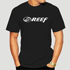 Новинка 2019, Мужская футболка с рифом для серфинга, футболка с индивидуальным принтом 100%, мягкие футболки с рисунком логотипа Ремингтона