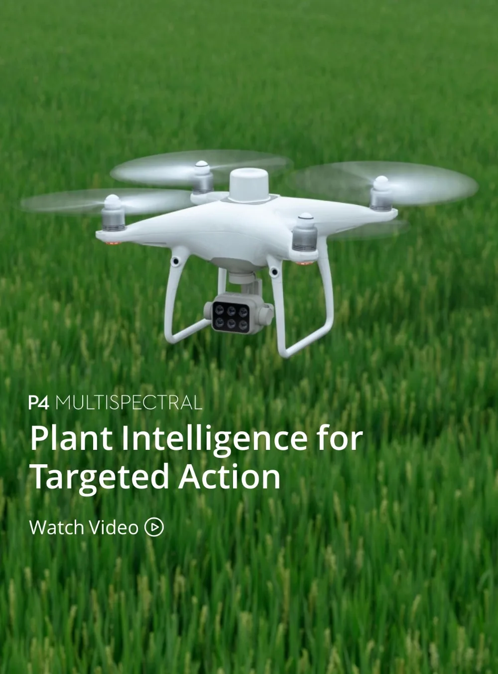 DJI P4 MULTISPECTRAL Высокоточный Дрон с плавно интегрированной системой многоспектральной визуализации Phantom 4