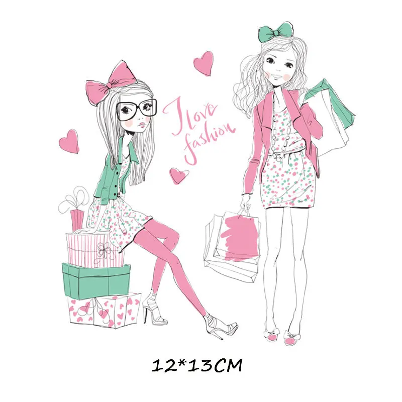 Милые нашивки одежда с маленькими животными горячая картина сделай сам девочка