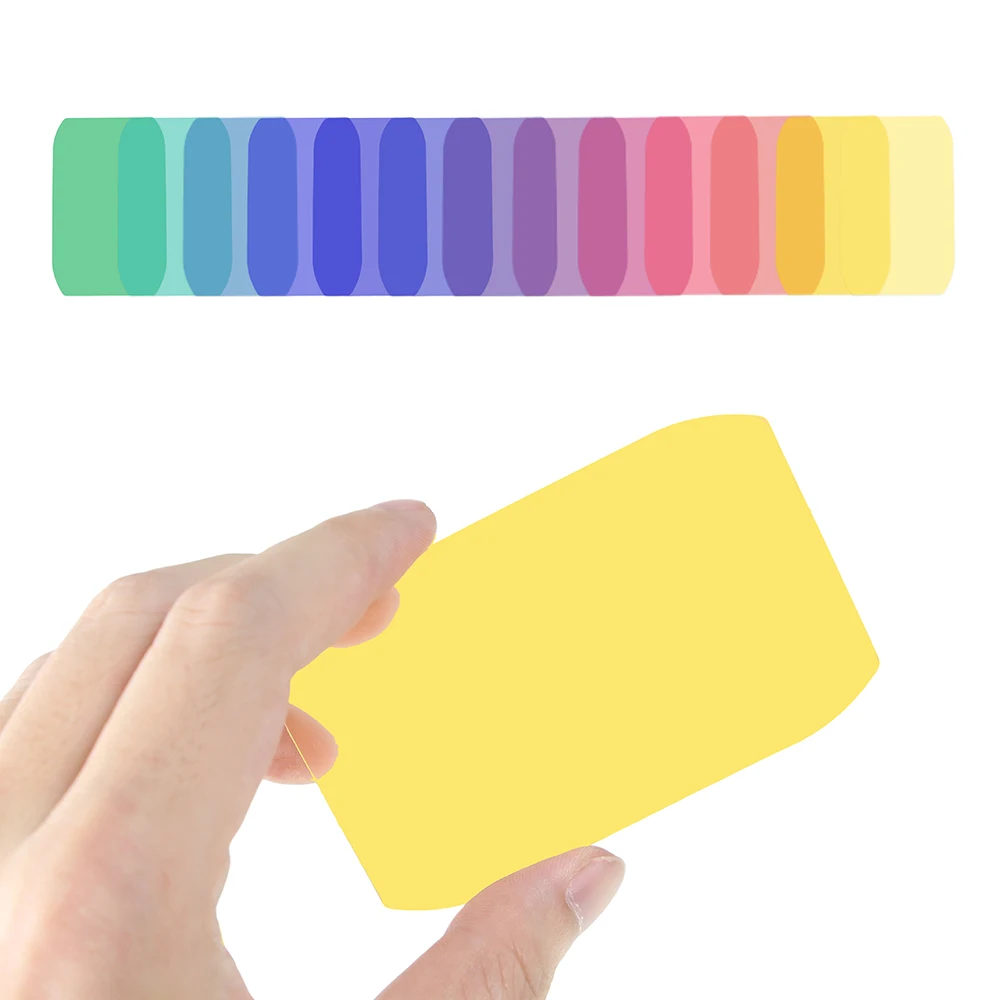 20 шт. прозрачные гелевые светофильтры для камеры | Электроника