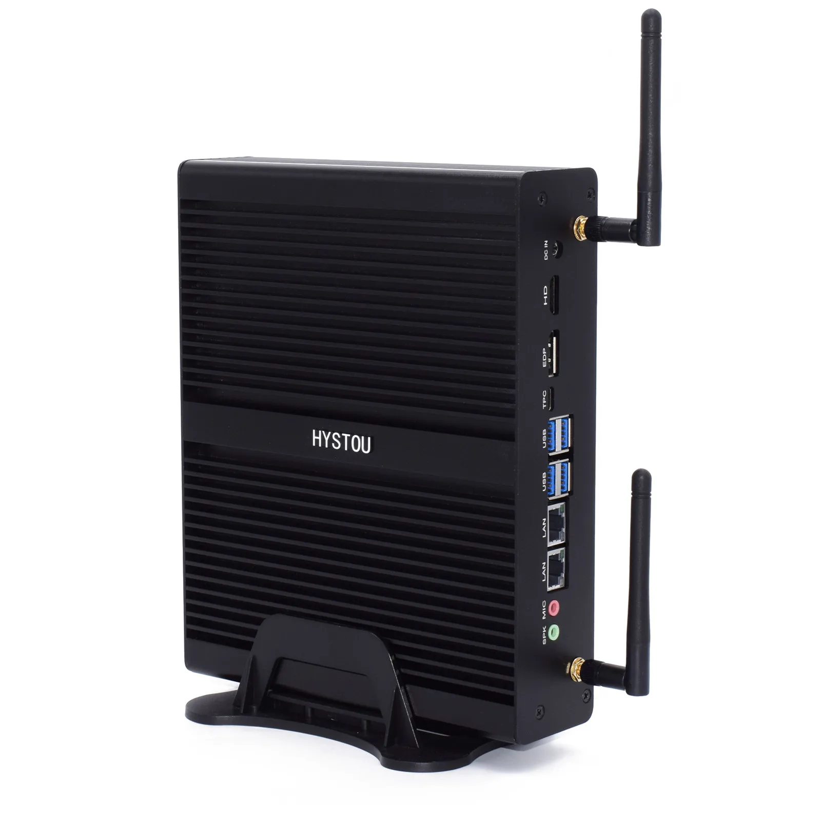 Промышленный мини-ПК Intel Core i5 8265U i3 8145U HDMI DP Typc-C 4K дисплей Windows 11/10 Linux настольный