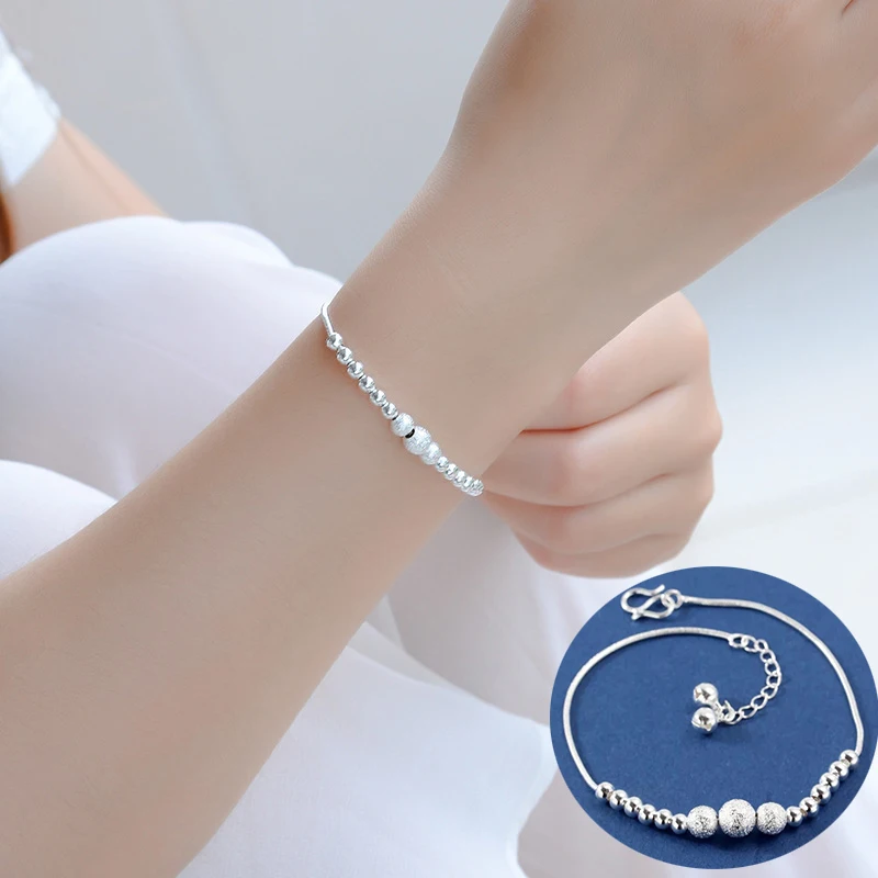 Трендовый винтажный браслет с шармами цветные бусины звеньевой браслет-цепочка