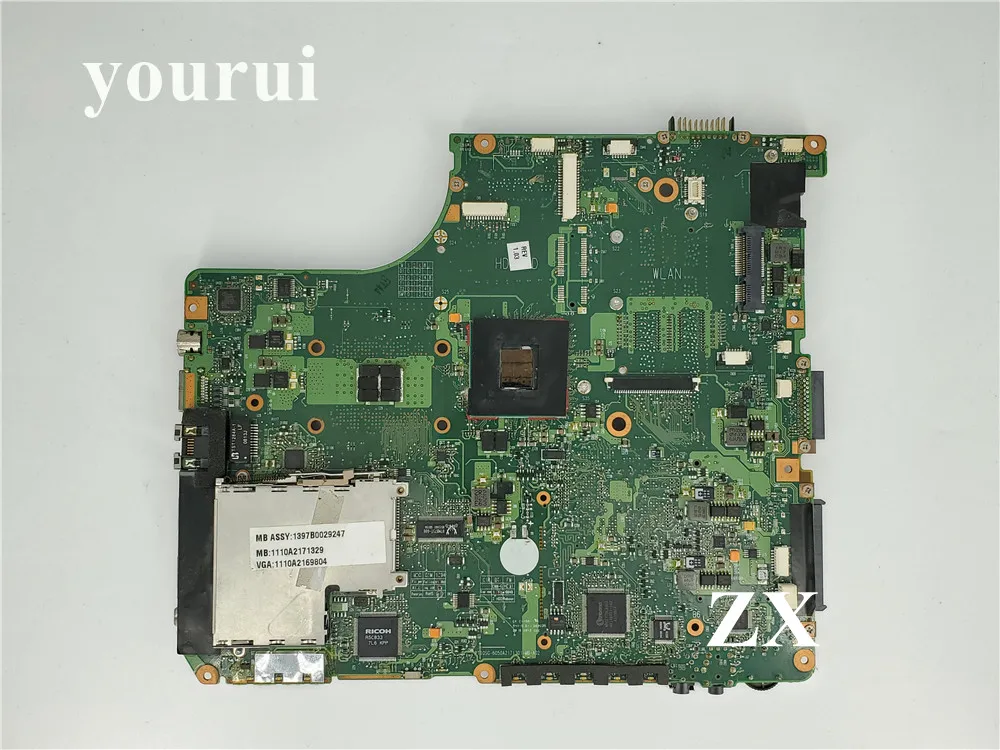 V000125720 материнская плата для ПК Toshiba Satellite A300 A305 6050A2171301 PT10SG основная плата 965PM DDR2 Бесплатный процессор