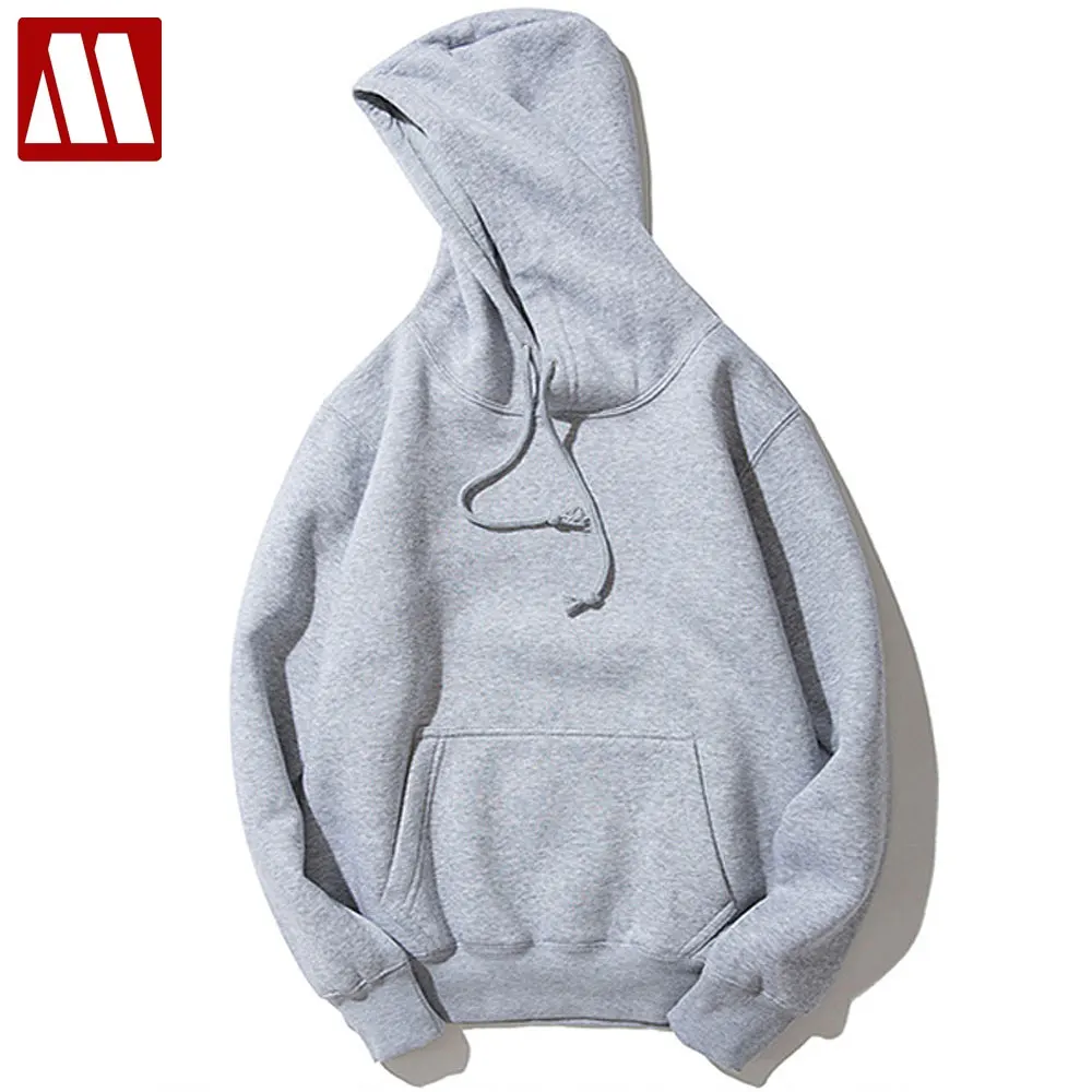 Модный пуловер с капюшоном толстая Мужская одежда зимние свитшоты Уличная в