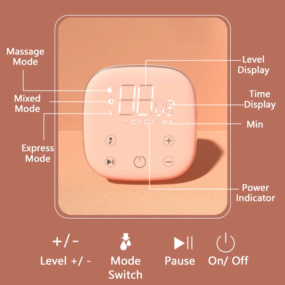 Молокоотсос YOUHA электрический 3 режима 9 уровней всасывания | Мать и ребенок