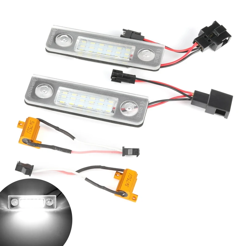 Новые светодиодные подсветки для номерного знака VW Skoda Octavia ll Facelift 09 12 подсветка