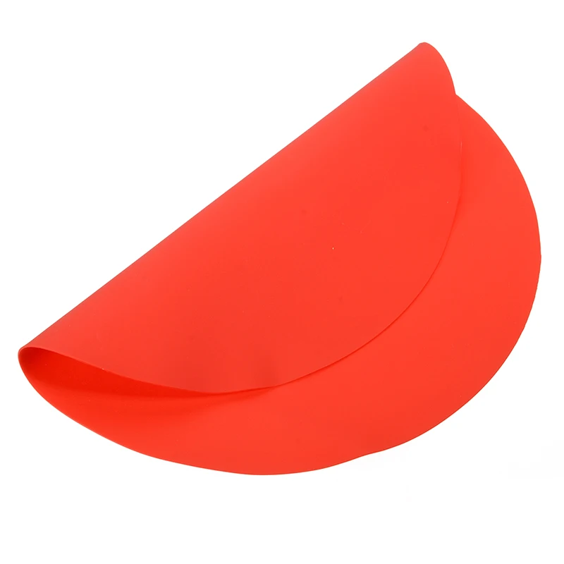 30 см круглый силиконовый коврик для выпечки микроволновая печь печенье пицца