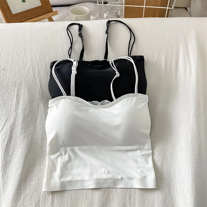 Нижнее белье женское сплошное с полным покрытием маленький жилет на бретельках