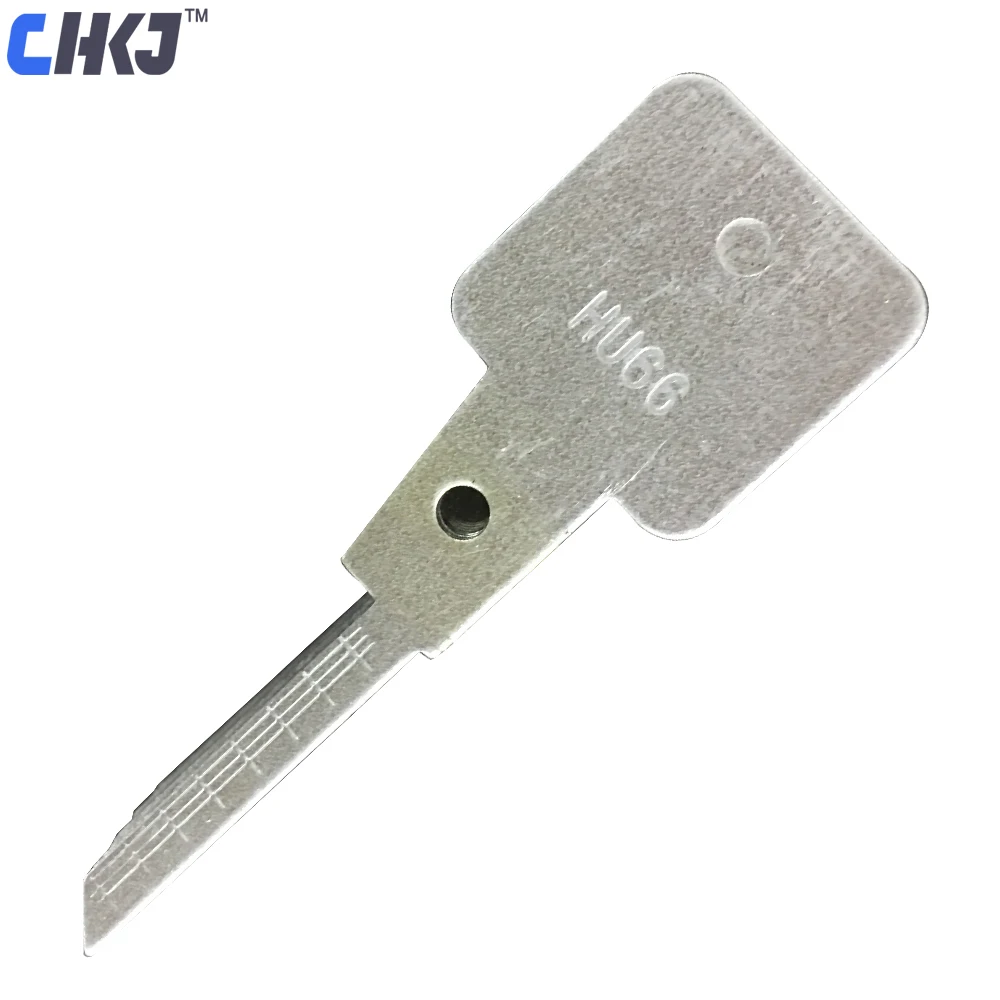 CHKJ 20 шт./лот оригинальный Выгравированный линейный ключ для LiShi 2 в 1 HU66 резные