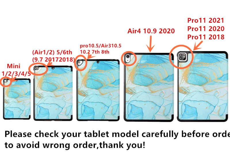 Чехол Pro 11 для iPad 2021 чехол 5/6/7/8/9 поколения 10 2 2019 9 7 2017 телефона Air3/2018 планшета