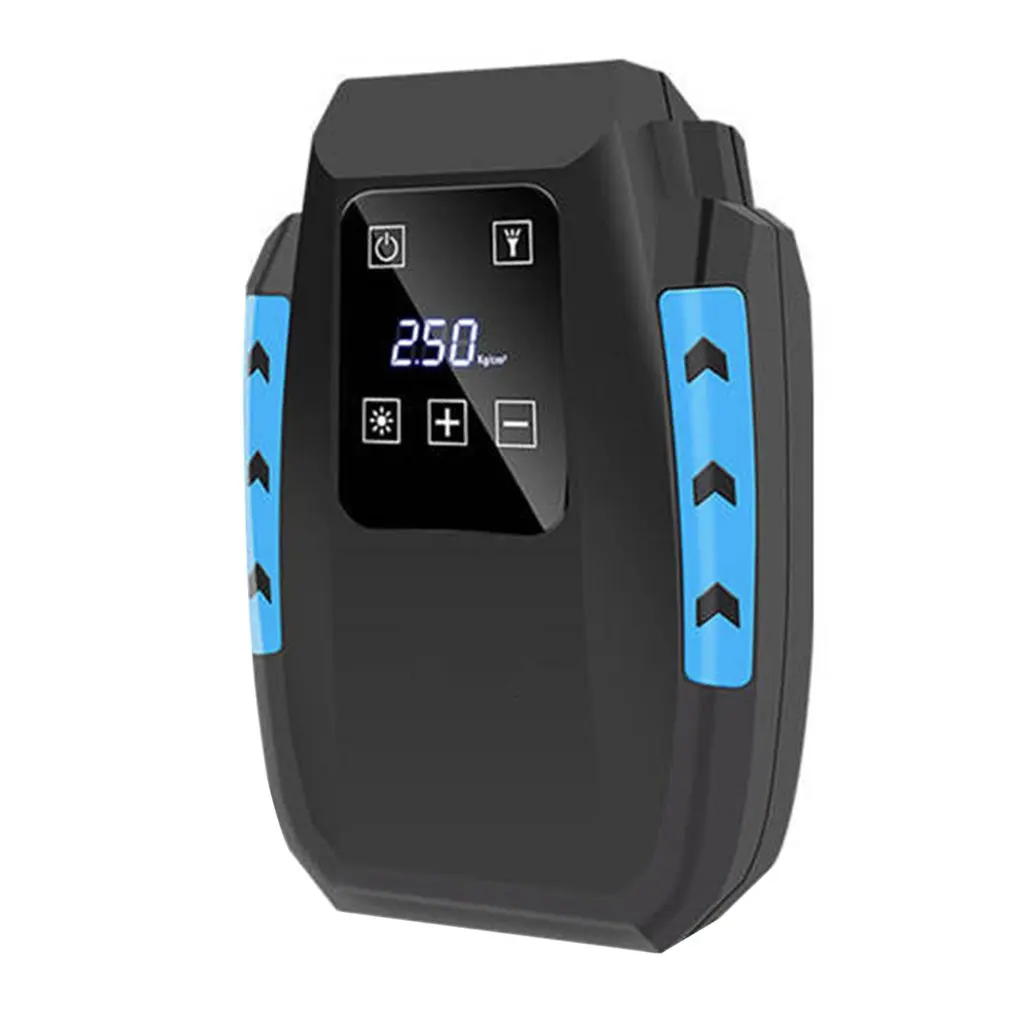 Сенсорный экран шин насос цифровой Воздушный компрессор с большим воздушным