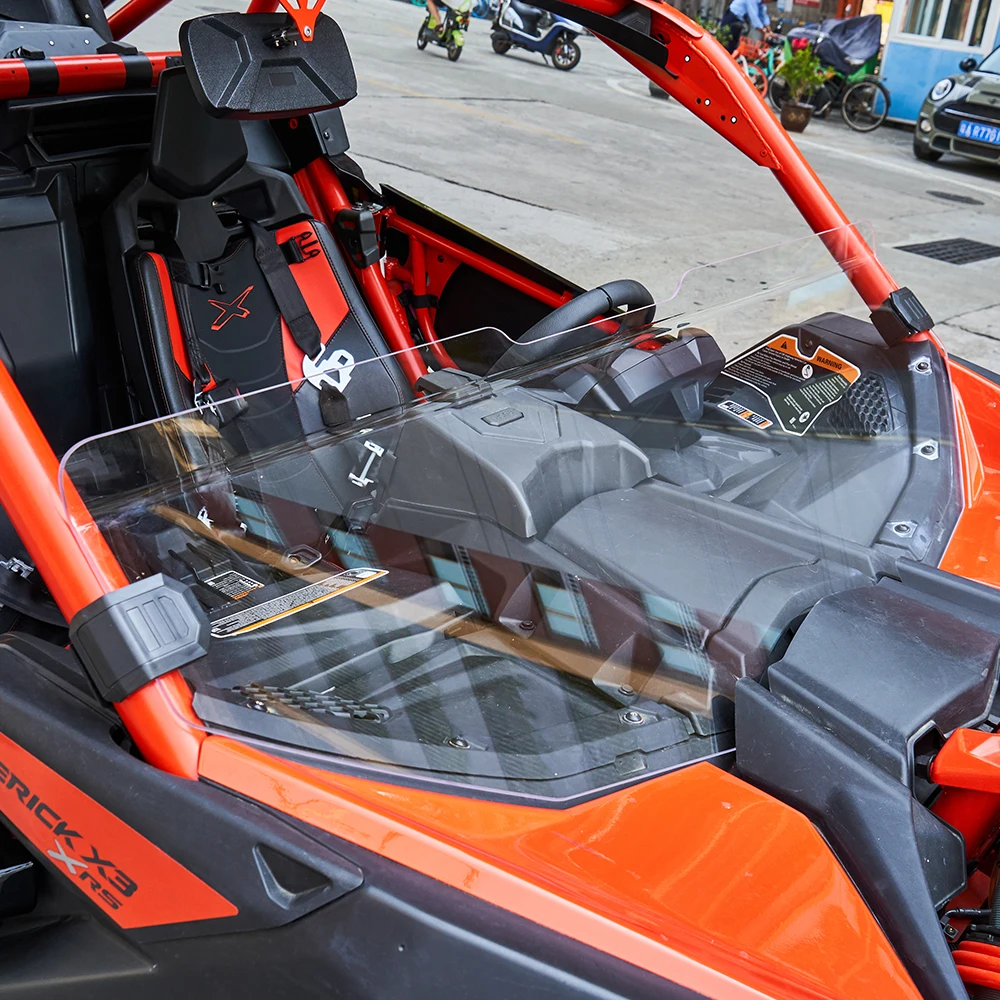 KEMIMOTO UTV половина 1/2 49 2 &quotЛобовое стекло лобового стекла для Can Am Maverick X3 XRS XDS Turbo R MAX