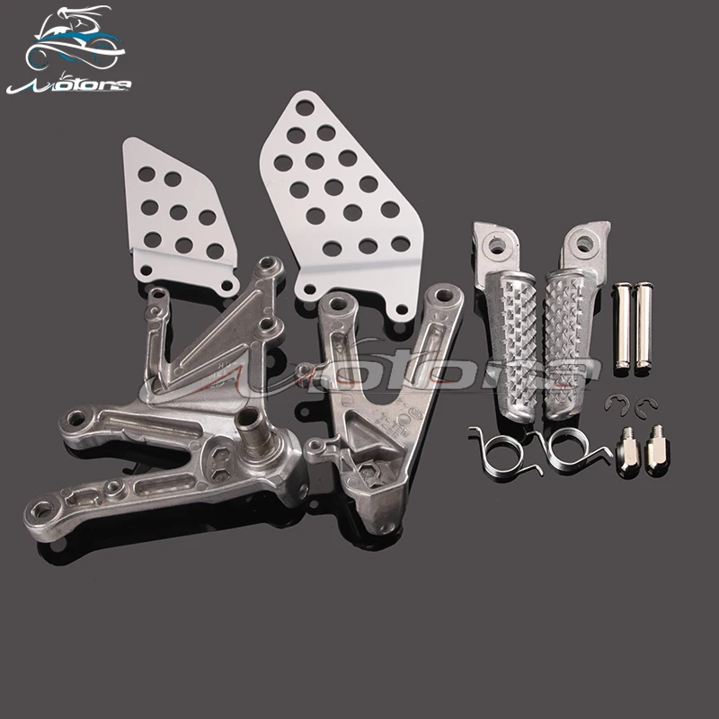 Передние Подножки подножки подножка кронштейн педали для CBR1000RR CBR 1000RR 1000 RR 04 05 06 07