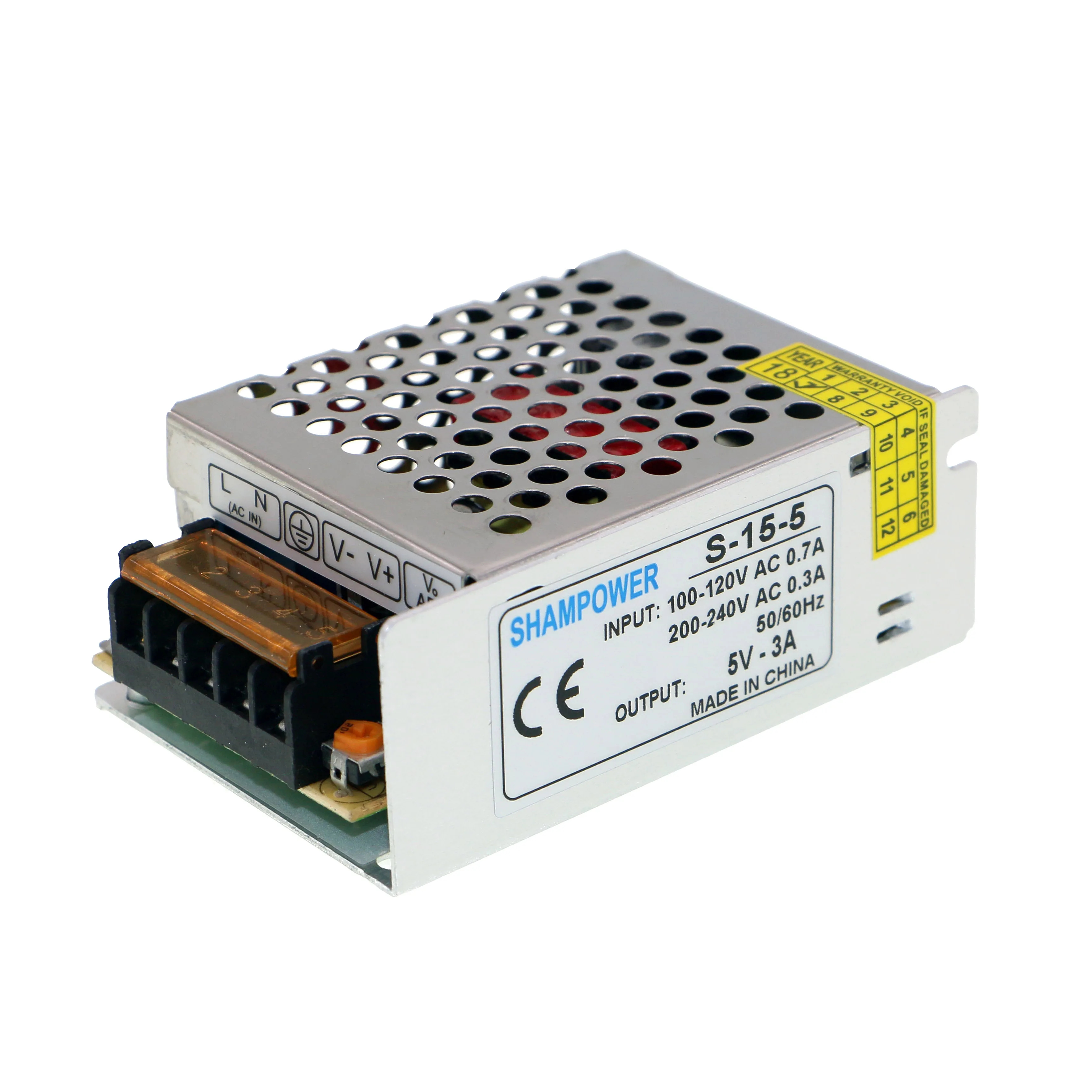 5V 4A 20W Фиктивные Мощность переключение Питание AC110V/220 V постоянного тока до DC5V2A 10A 20A 30A 40A 60A 10W 50W 100W 150W 200W 300W светодиодный дисплей Мощность адаптер - Цвет: 5V 4A 20W