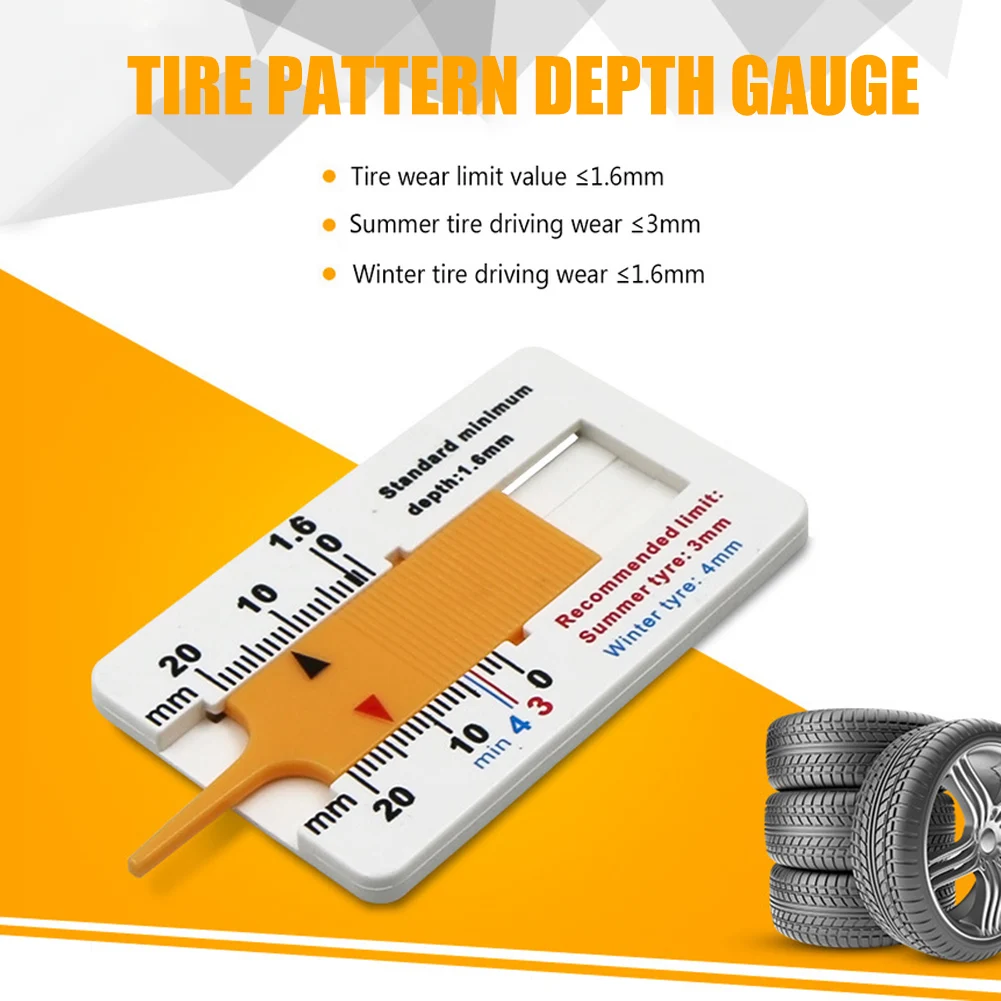 

Measurement Height Limit Gauge Tools 0-20mm Car Tire Tyre Tread Depth Gauge Caliper Wheel Measure Tools Accessories