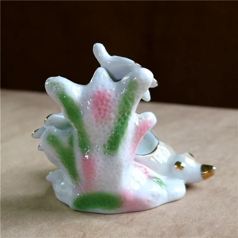 Фарфоровая фигурка черепахи керамическая морская черепаха семейная статуя