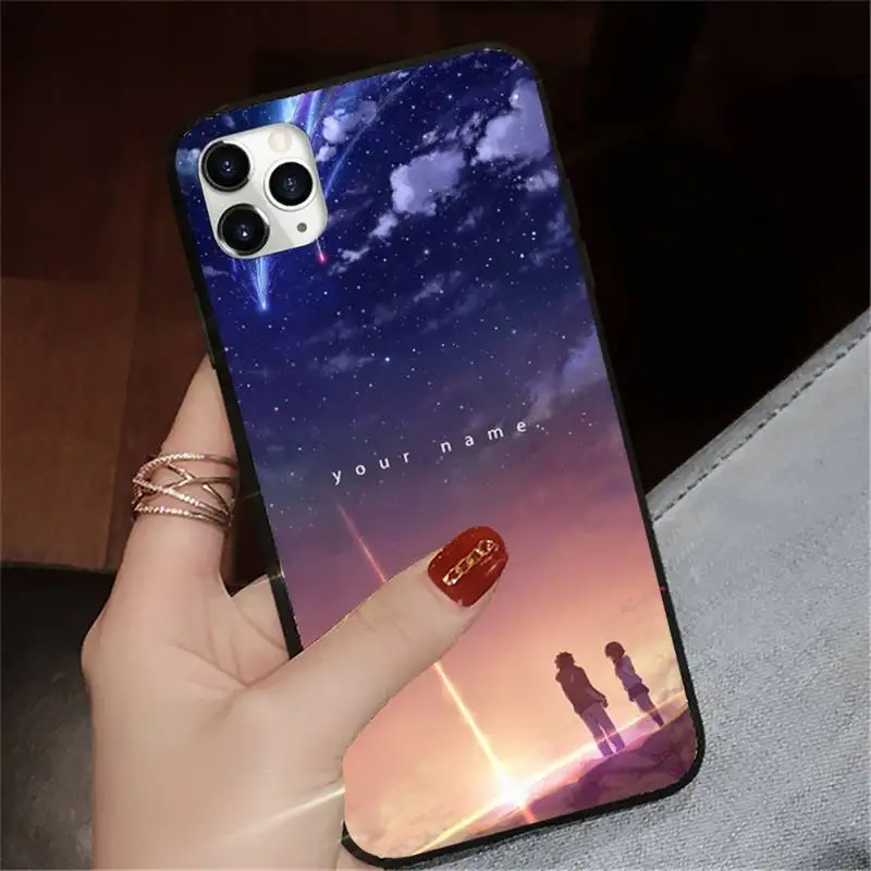 

Japan anime your name Phone Case for iPhone 11 12 pro XS MAX 8 7 6 6S Plus X 5S SE 2020 XR