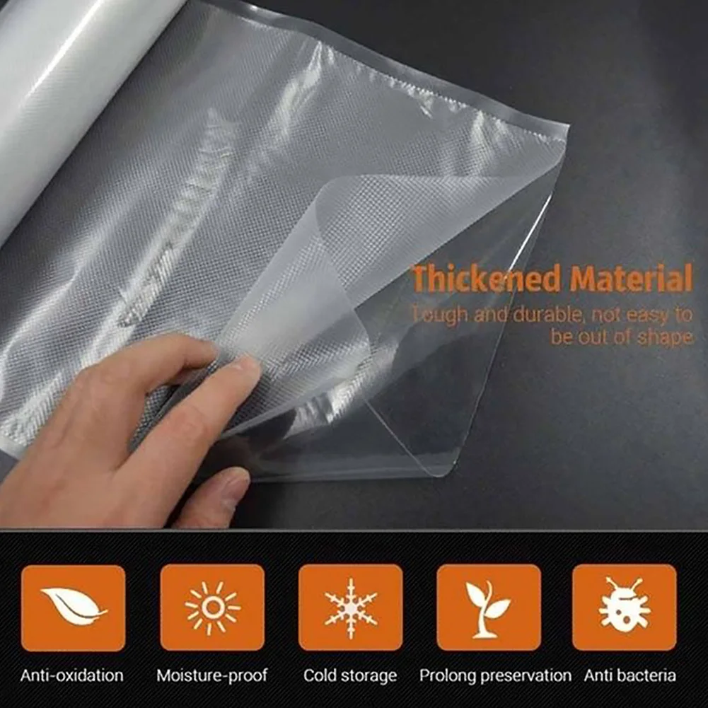 

32x500cm 1 Roll Vacuum Sealing Food Fresh Keeping Bag Environmental Protection Keep Food Fresh Storage Packaging Pouch